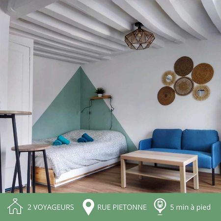 Au P'Tit Lagny - Rue Pietonne Apartment Bagian luar foto