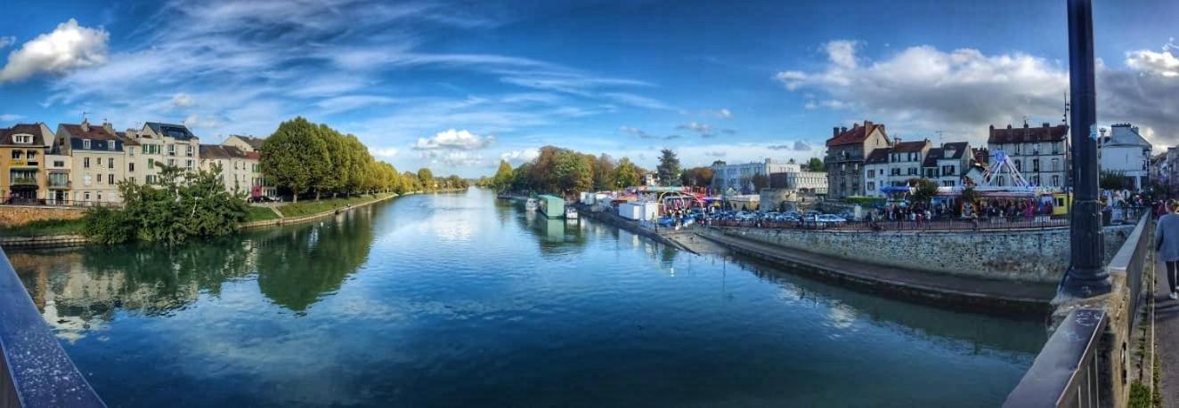 Au P'Tit Lagny - Rue Pietonne Apartment Bagian luar foto