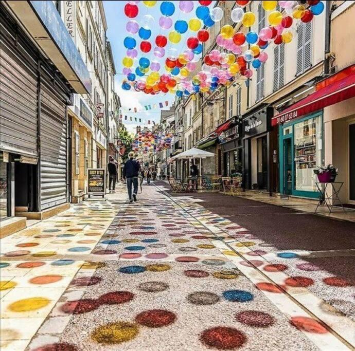 Au P'Tit Lagny - Rue Pietonne Apartment Bagian luar foto